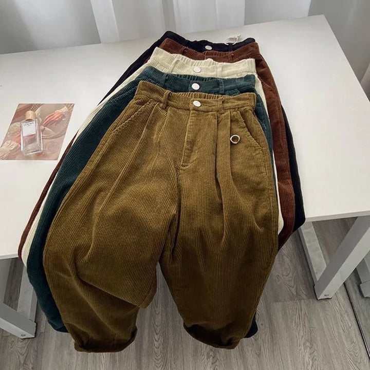 Vintage Cord | High Waist Corduroy Pants