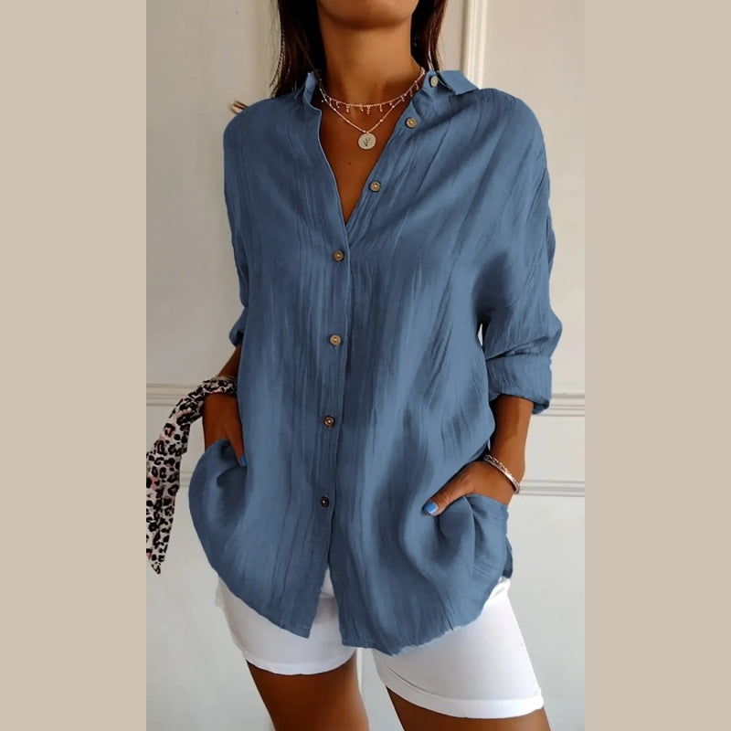 Lunelle | Lapel Blouse